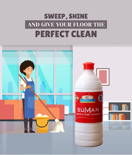 Suman White Floor Cleaner